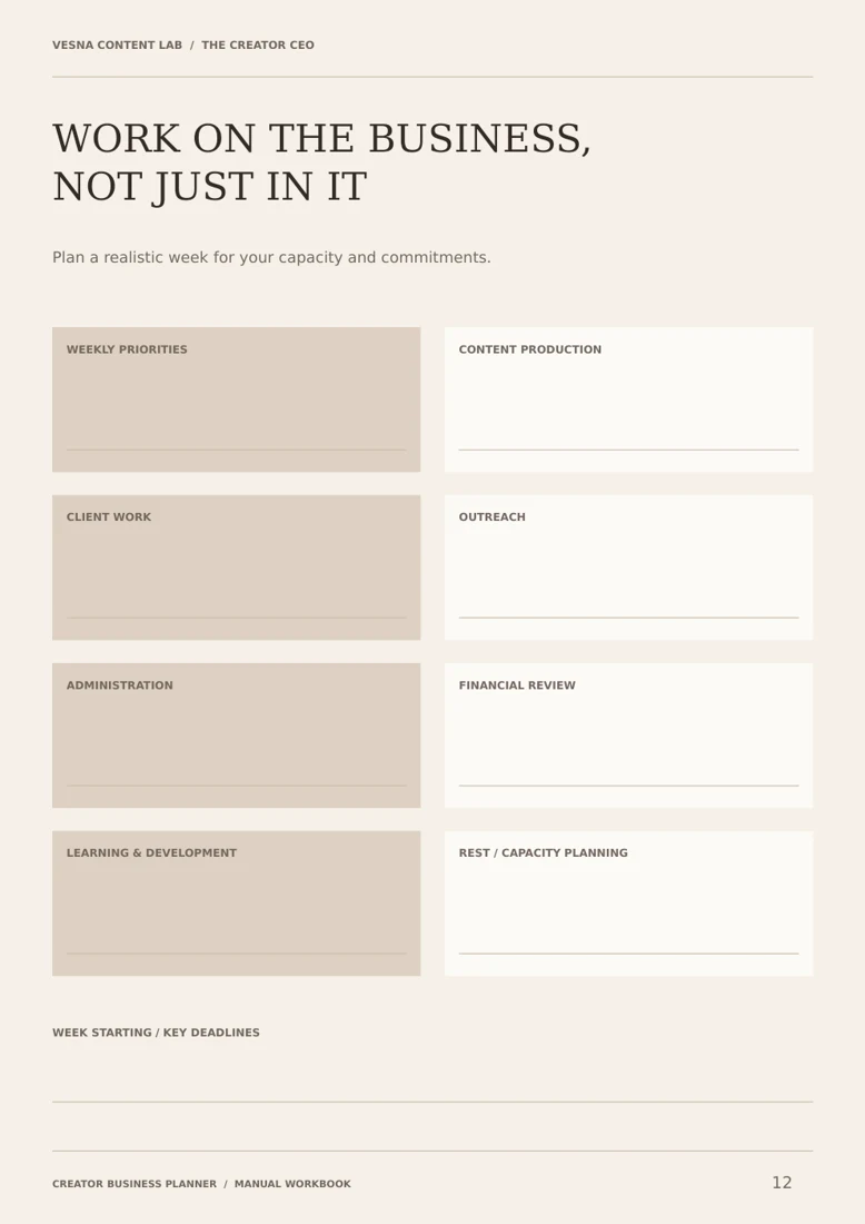 Planners & productivity